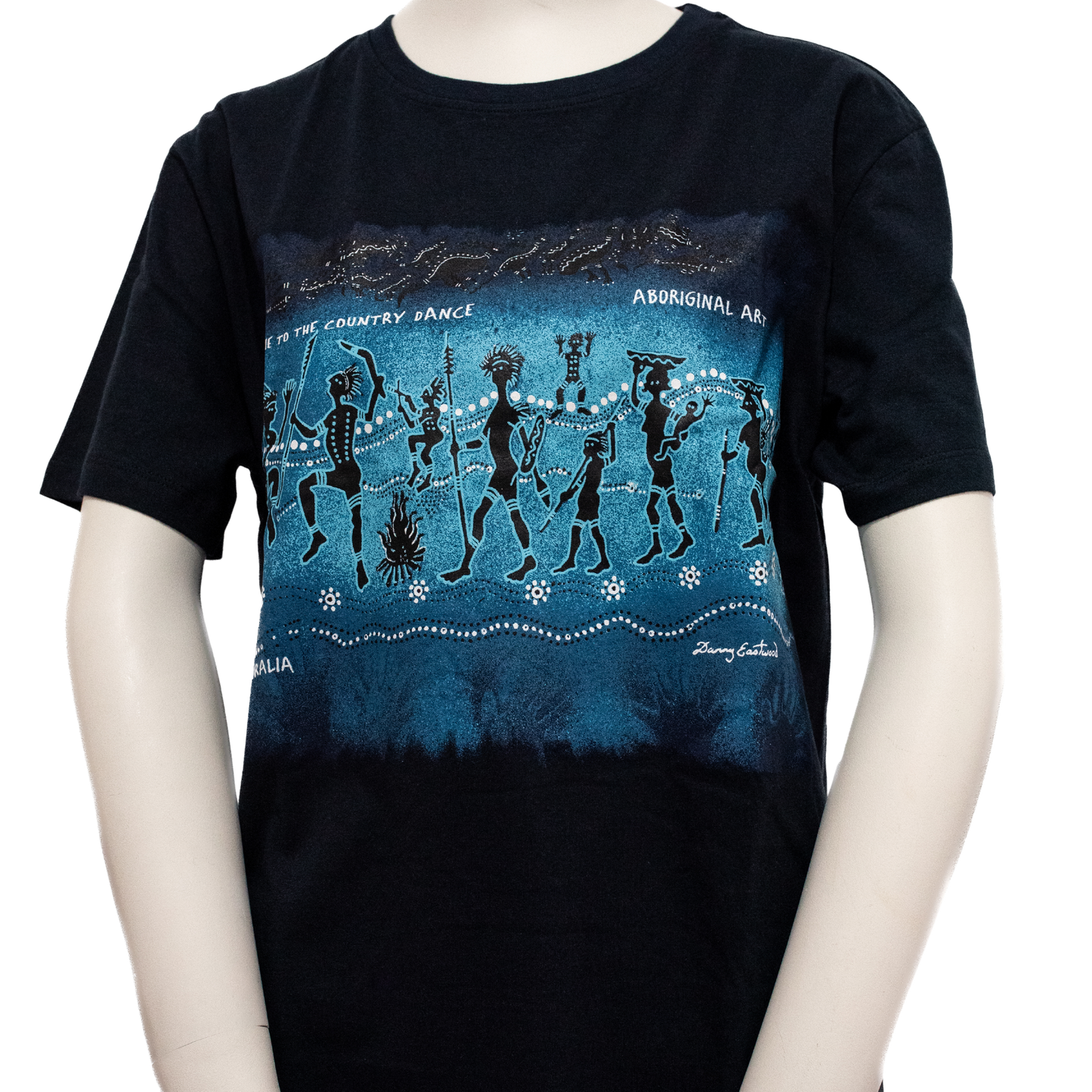 T-Shirt : Welcome to Country Dance (Navy)